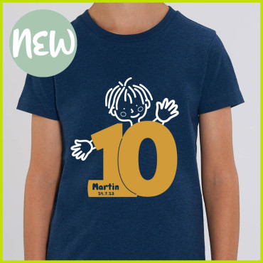 Camiseta 3r, 4º ... Cumple Personaje