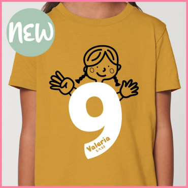 Camiseta 3r, 4º ... Cumple Personaje