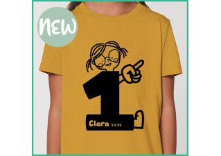 Camiseta 1º/2º Cumple Personaje