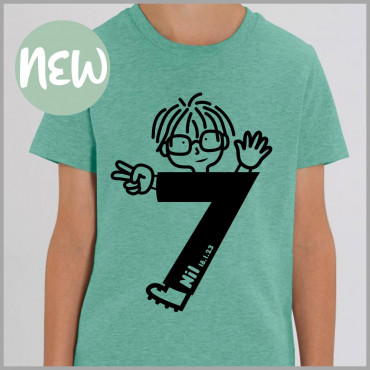 T-shirt seventh Birthday Character