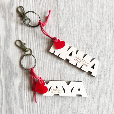 Mother's Day KeyRing NAME