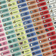 Etiquetas para marcar la ropa