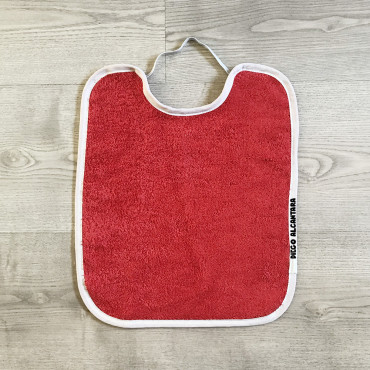 Bib for kids with the name RED