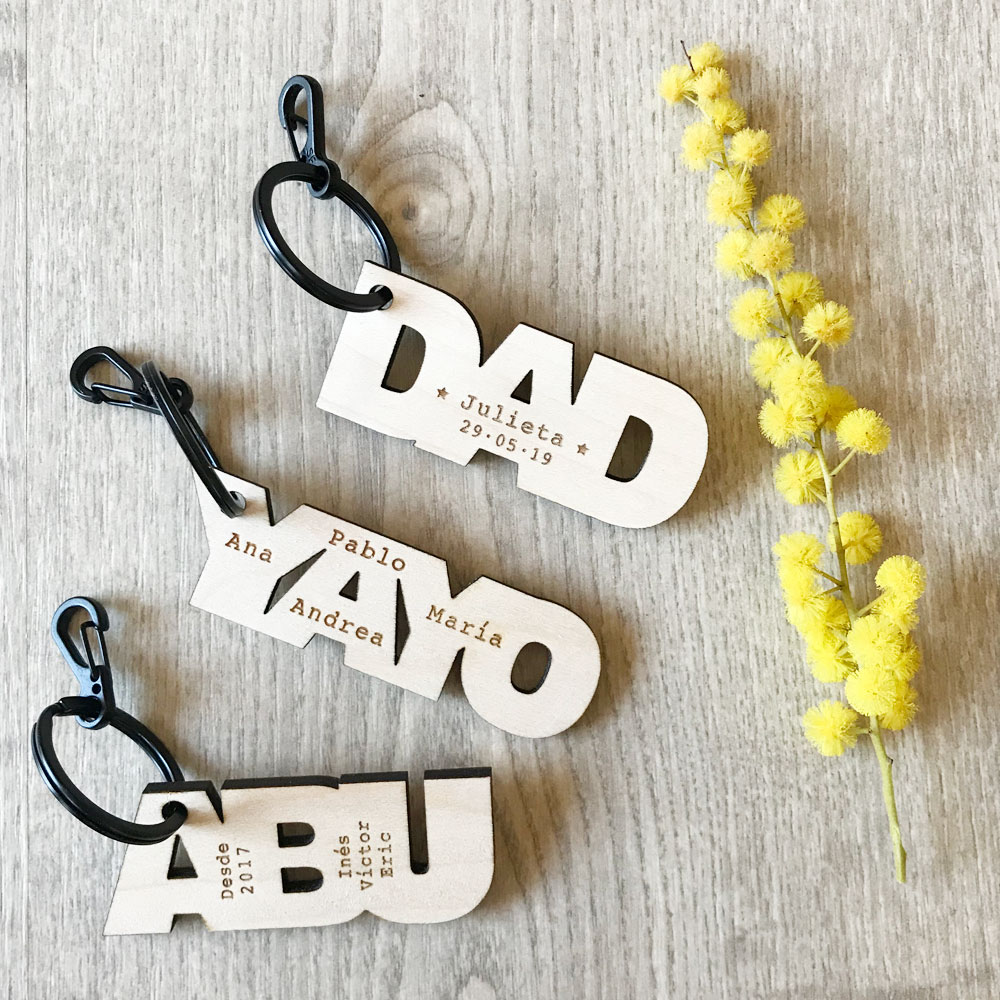 Father's Day KeyRing NAME