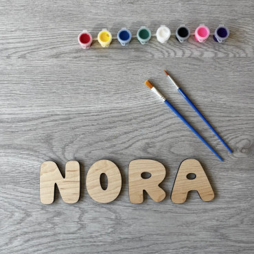 Nombre de madera para pintar