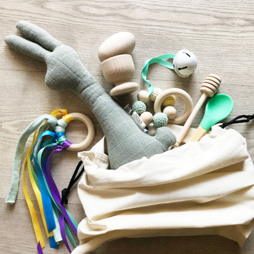 "Montessori Type" treasure bag