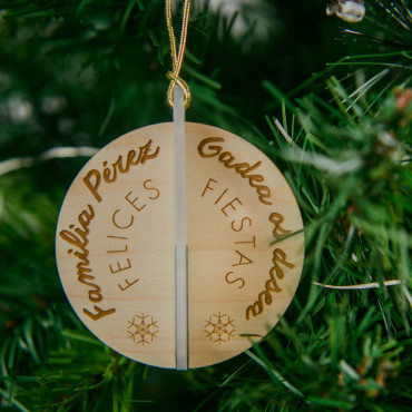 Personalized Christmas balls 4D