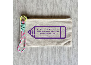 Estuche nombres alumnos