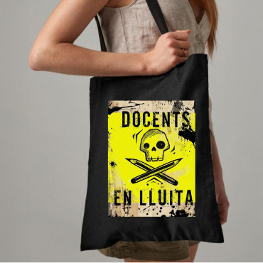 Tote bag  docents en lluita