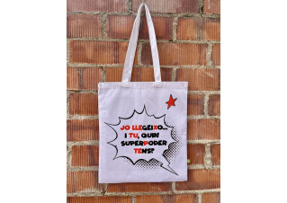 Tote bag superhéroe