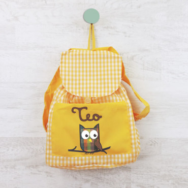 Backpack OWL with your name