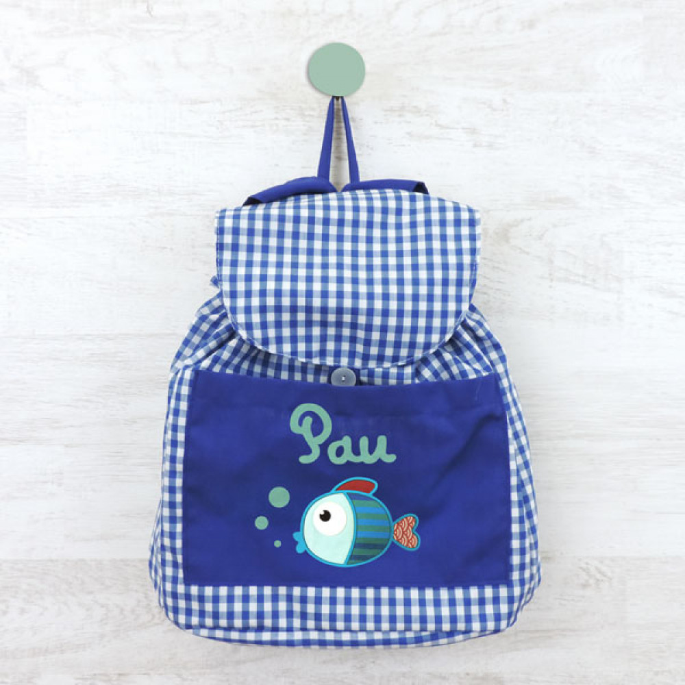 Backpack FISH with your name