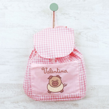 Backpack PIGGY with your name
