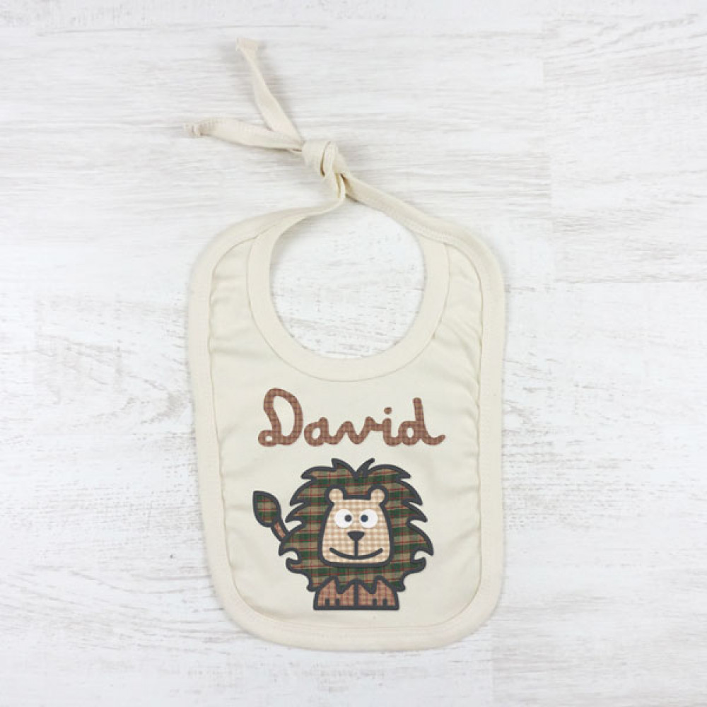 bib LION with your name