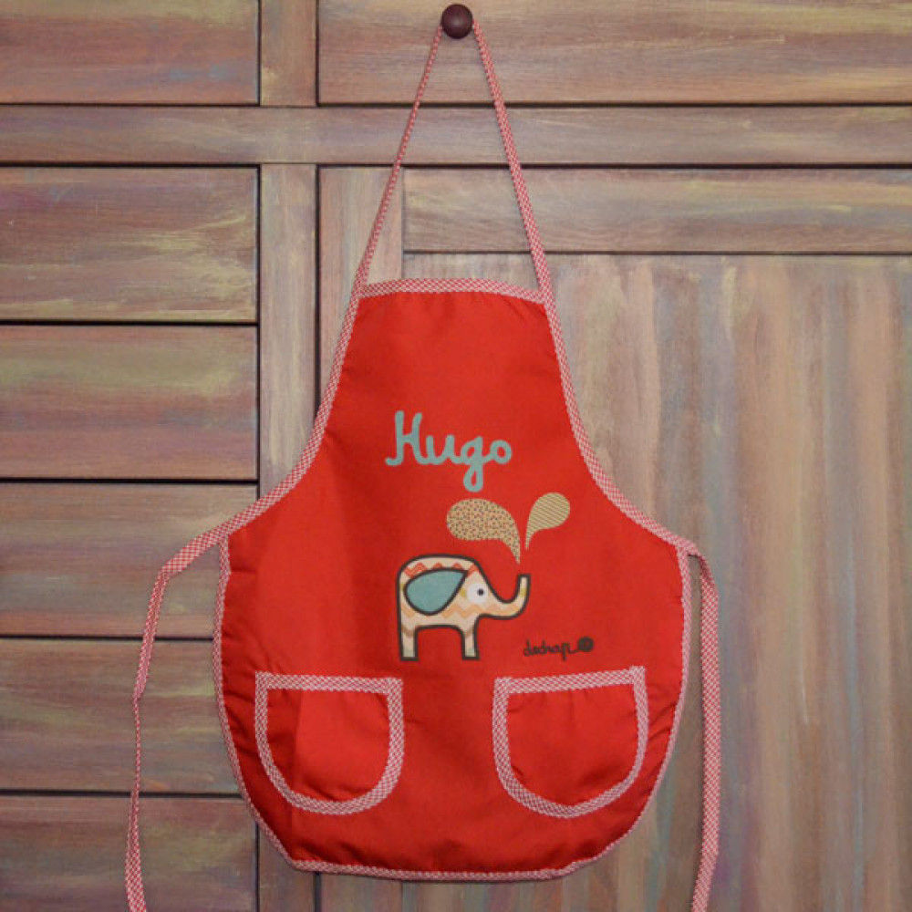 Apron ELEPHANT with your name