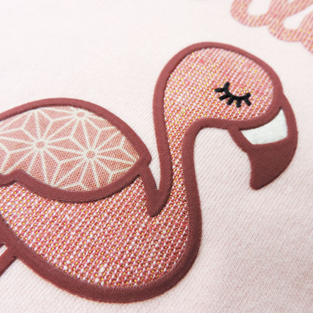 Clothes bag FLAMINGO with your name
