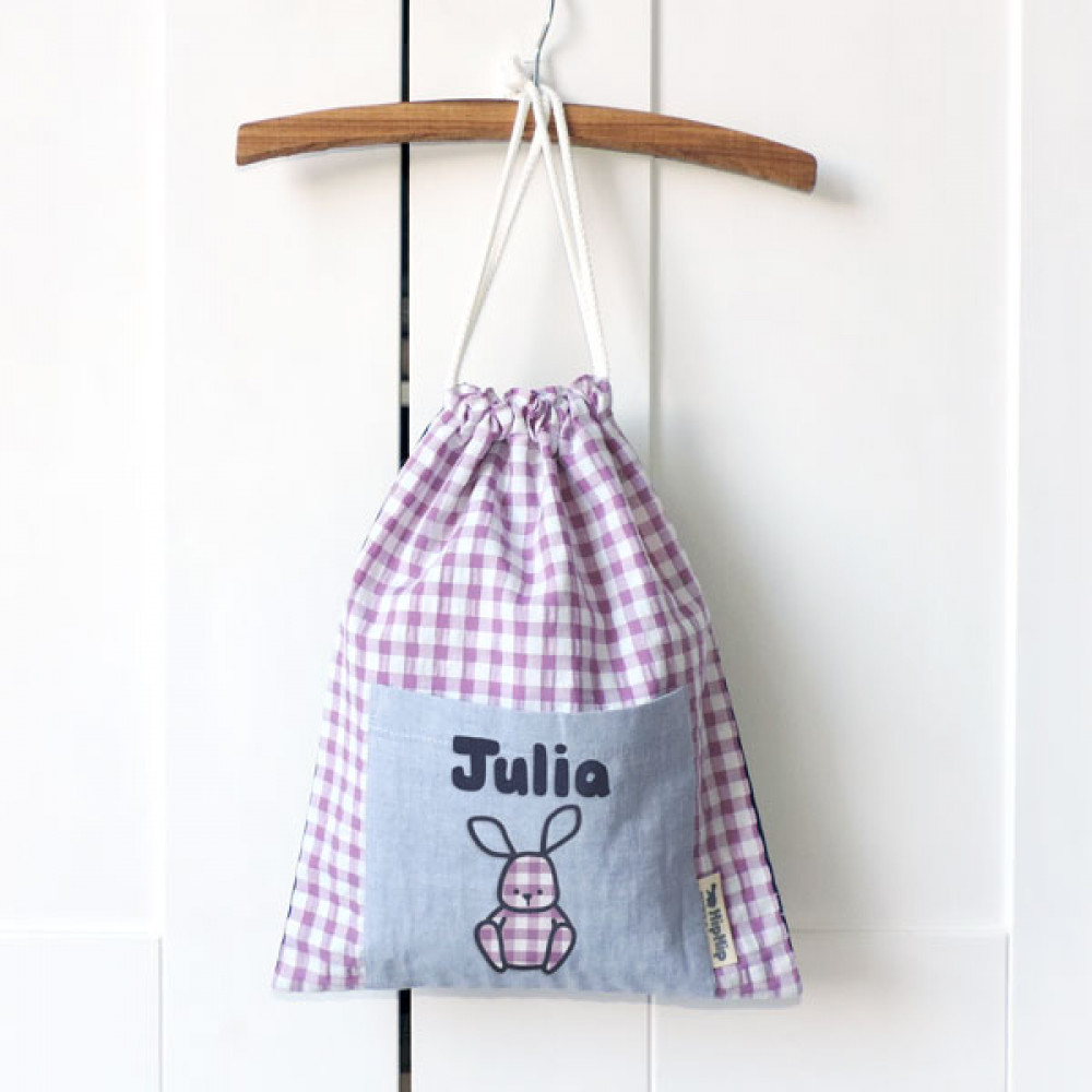 Hiphip Snackbag Lavanda with your name