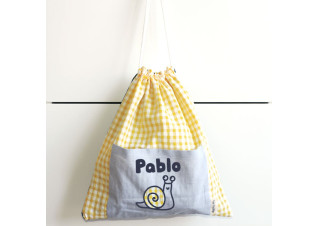 Bolsa Ropa Hiphip Lemon con tu nombre