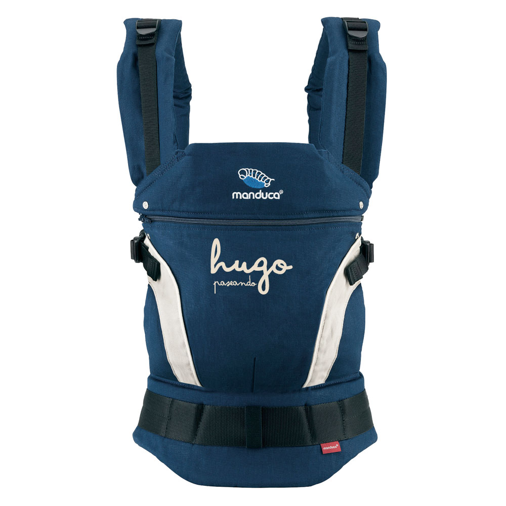 Baby carrier Manduca Navy with the name
